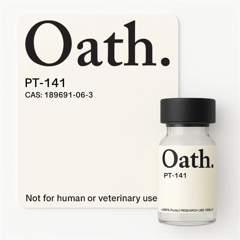 Oath PT-141 box and vial